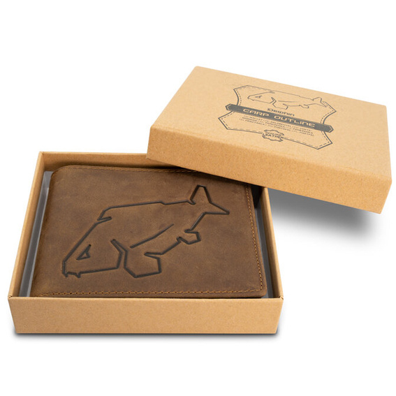 Carp Outline leren portemonnee - Afbeelding 4