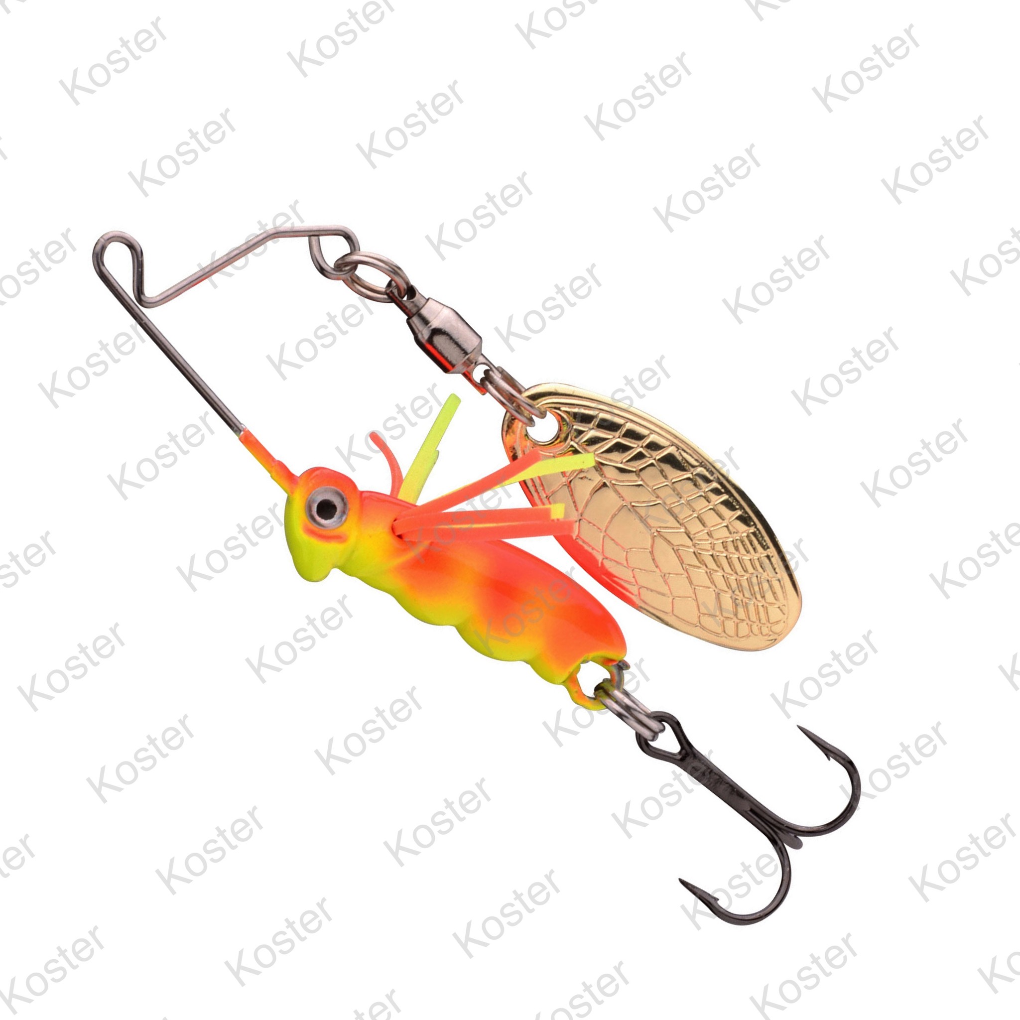 Larva Spinnerbait 7gr - Kleur: Chrome Blue, Gewicht: 7 gram - Afbeelding 7