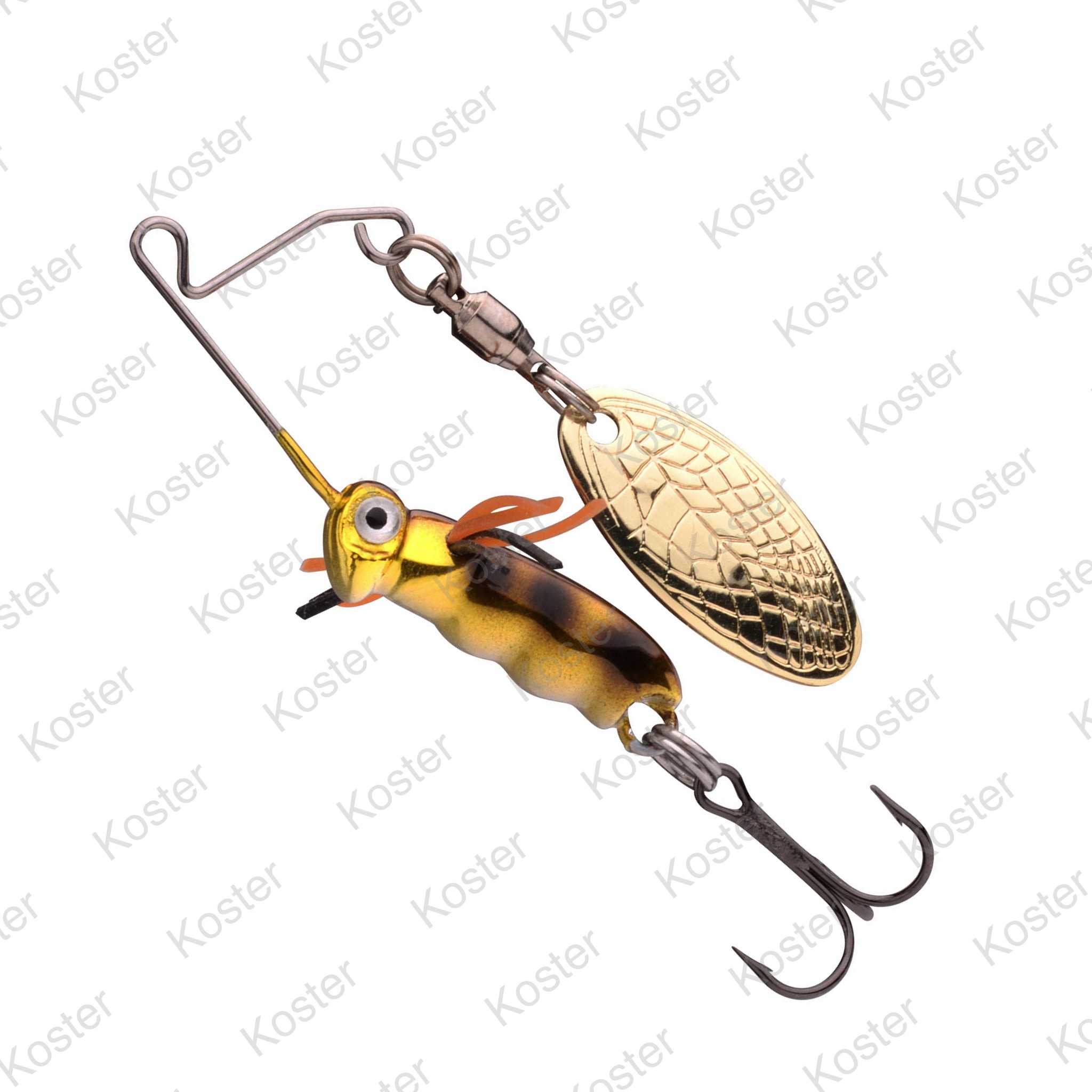 Larva Spinnerbait 7gr - Kleur: Chrome Blue, Gewicht: 7 gram - Afbeelding 8