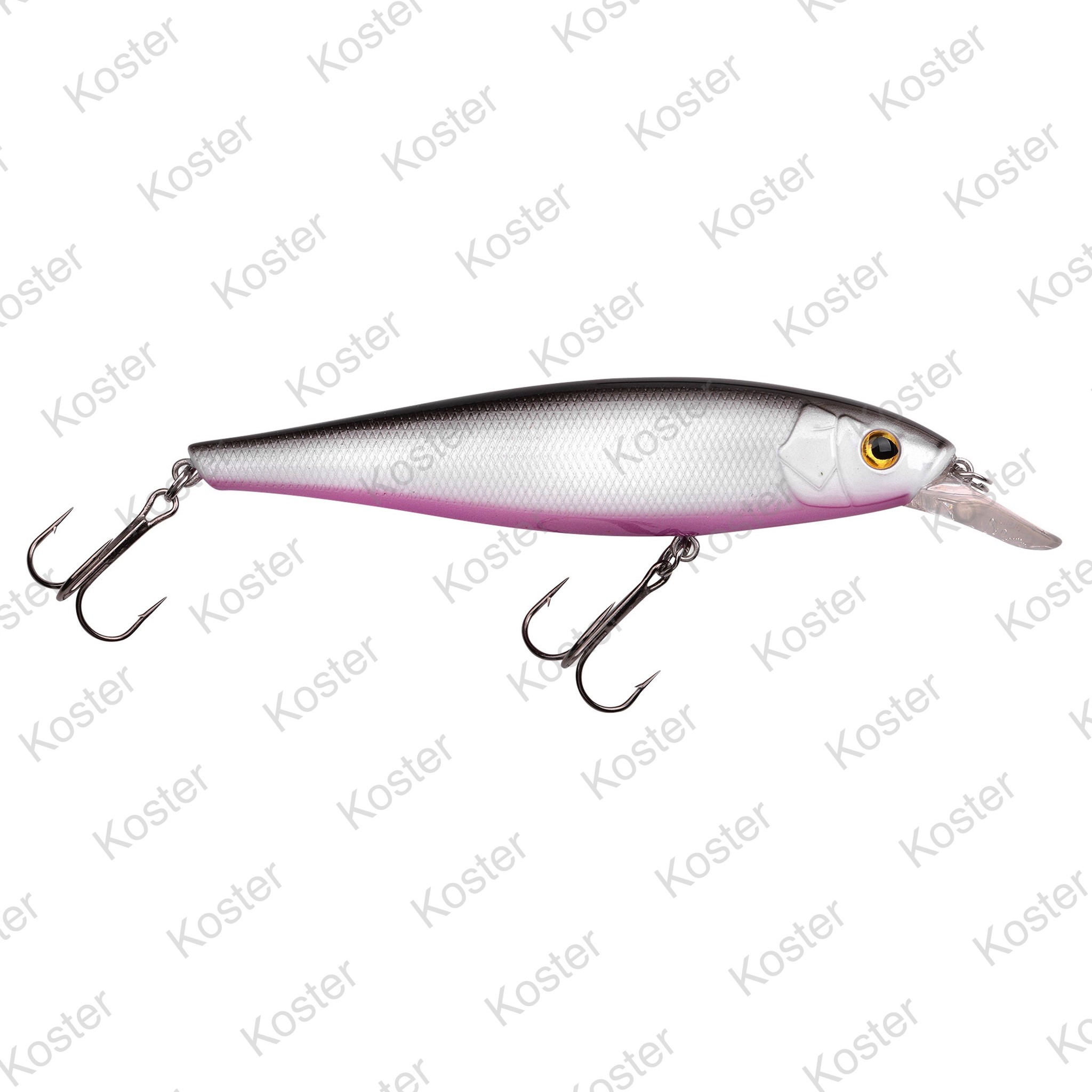 PowerCatcher Minnow Black Back - Maat: 65 (6.5 cm), Duikdiepte: 1.0 m, Gewicht: 5.6 gram - Afbeelding 3