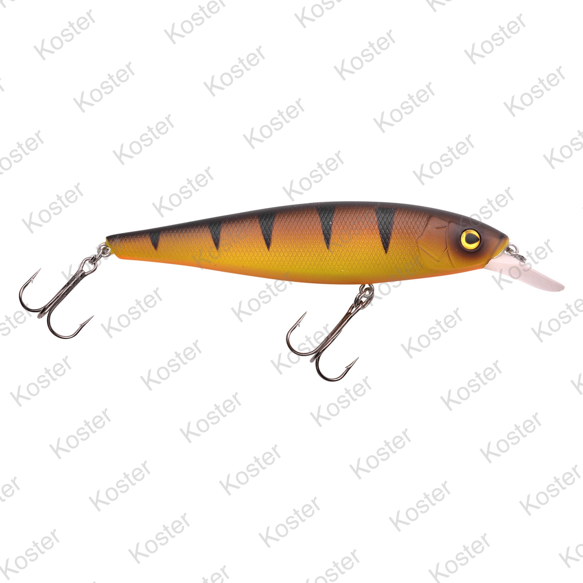 PowerCatcher Minnow Yellow Perch UV - Maat: 100 (10.0 cm), Duikdiepte: 1.5 m, Gewicht: 15.0 gram - Afbeelding 3