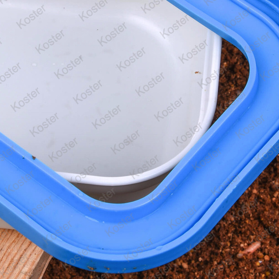Baitbox White Open Lid 0.6 Liter - Afbeelding 3