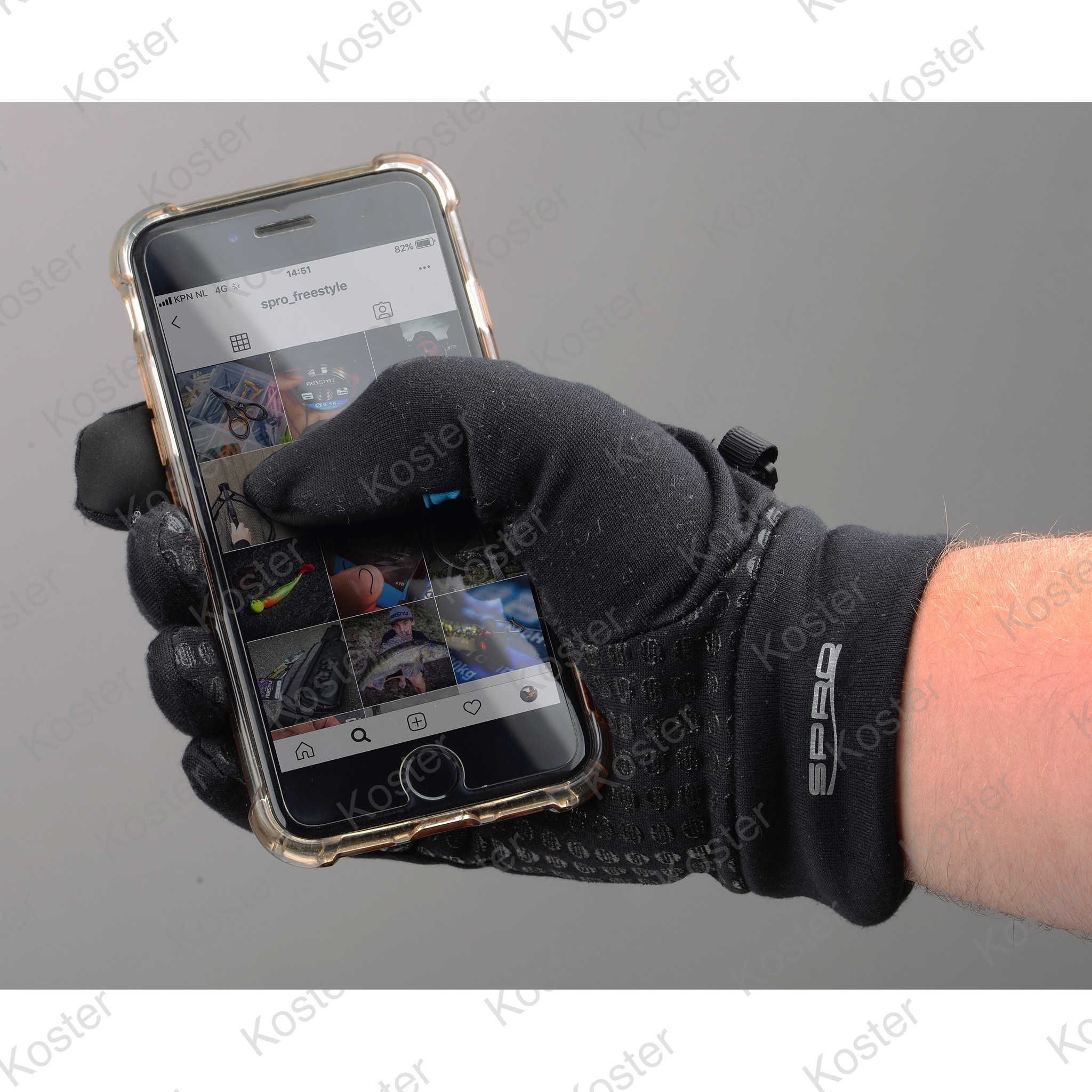 Gloves Touch - Maat: Large - Afbeelding 4