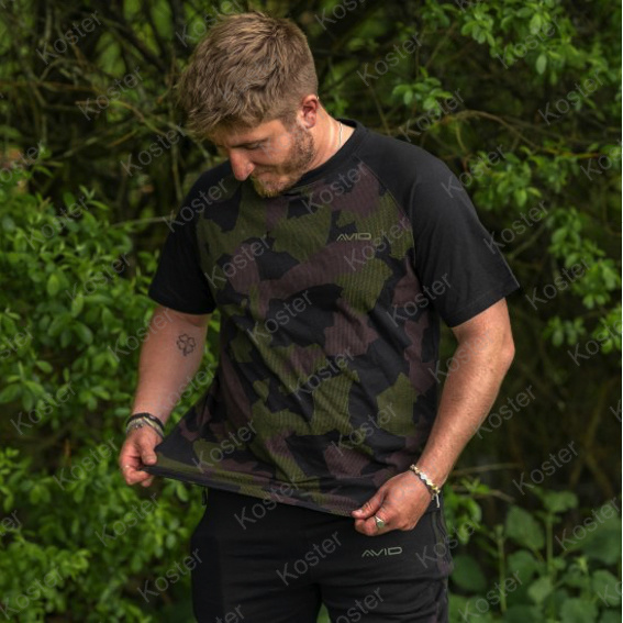 Distortion Camo Lite T-Shirt XL - Maat: XL - Afbeelding 3