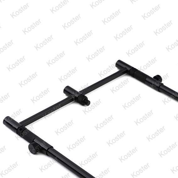 Black Label Slim Adjustable 3 Rod Buzz bars (220mm - 250mm) - Afbeelding 3