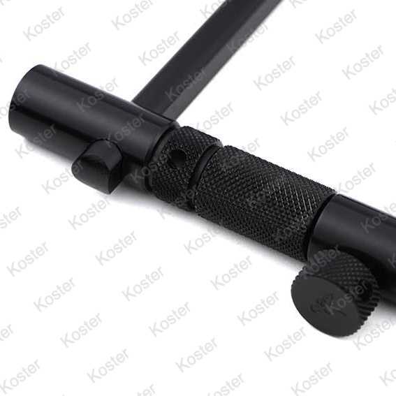 Black Label Slim Adjustable 3 Rod Buzz bars (220mm - 250mm) - Afbeelding 4