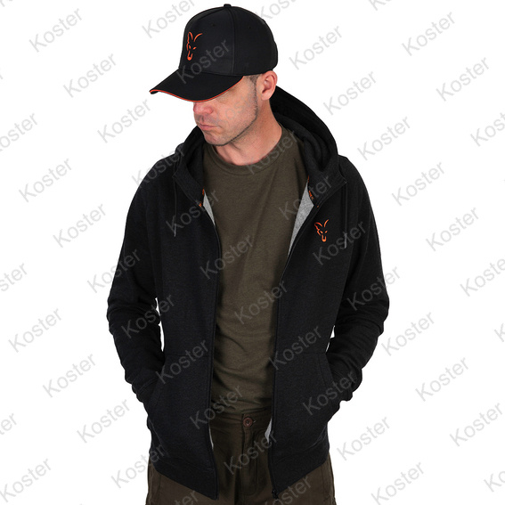 Collection LW Hoody Black/Orange - Maat: L - Afbeelding 4
