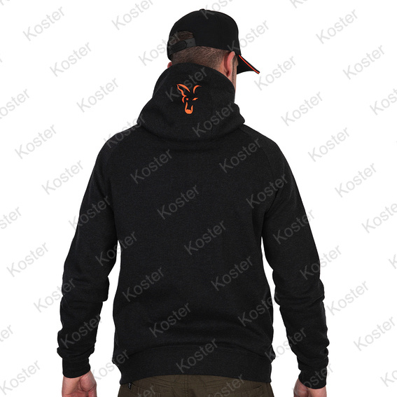Collection LW Hoody Black/Orange - Maat: L - Afbeelding 5