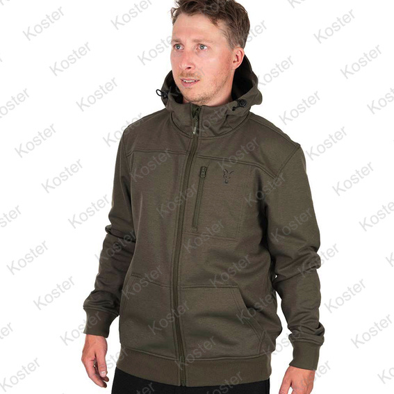 Collection Soft Shell Jacket Green/Black - Maat: Large - Afbeelding 3