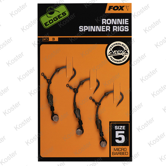 Edges Ronnie Spinner Rigs Medium Curve x 3 - Maat: 2 - Afbeelding 3