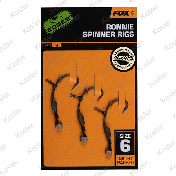 Edges Ronnie Spinner Rigs Medium Curve x 3 - Maat: 2 - Afbeelding 4