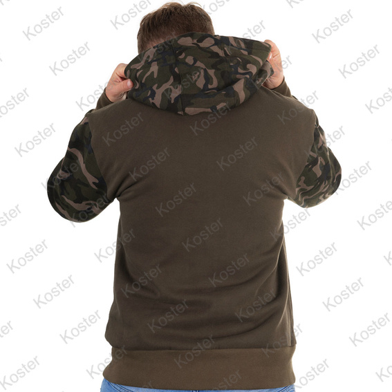 Hoody Khaki/Camo - Maat: XXL - Afbeelding 4