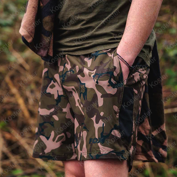 Fox Camo / Black Swim Shorts - Maat: Large - Afbeelding 8