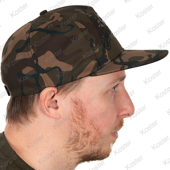 Flat-Peak Snapback Hat - Camo - Afbeelding 3