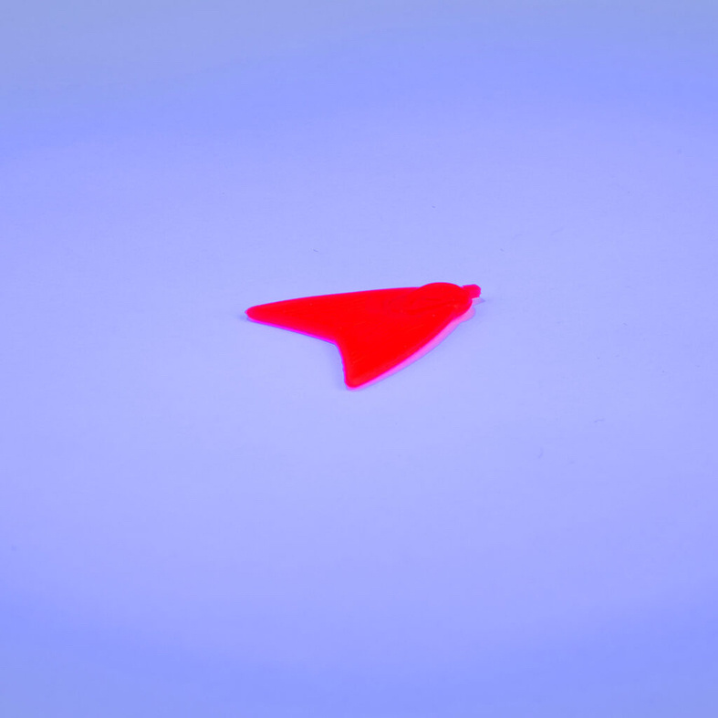 Bait Fins (Uv Red)/10Pcs - Afbeelding 3