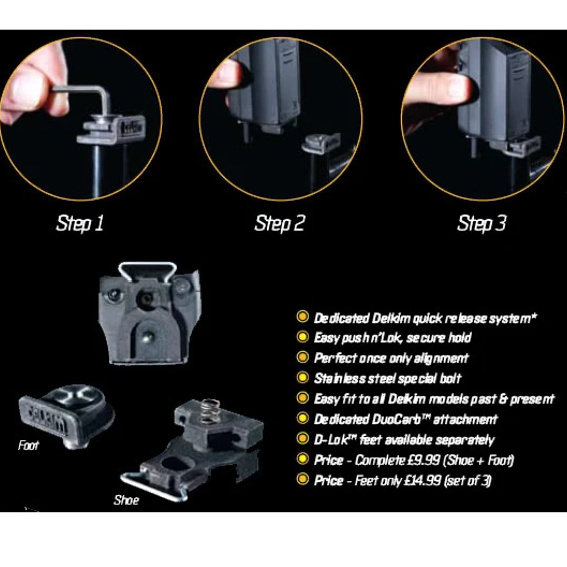 D-Lok Quick Release System Feet - Afbeelding 3