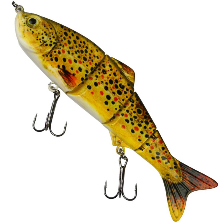 Nature Flat Swimbait 12cm. 16,8gr. S. / Perch - Afbeelding 4