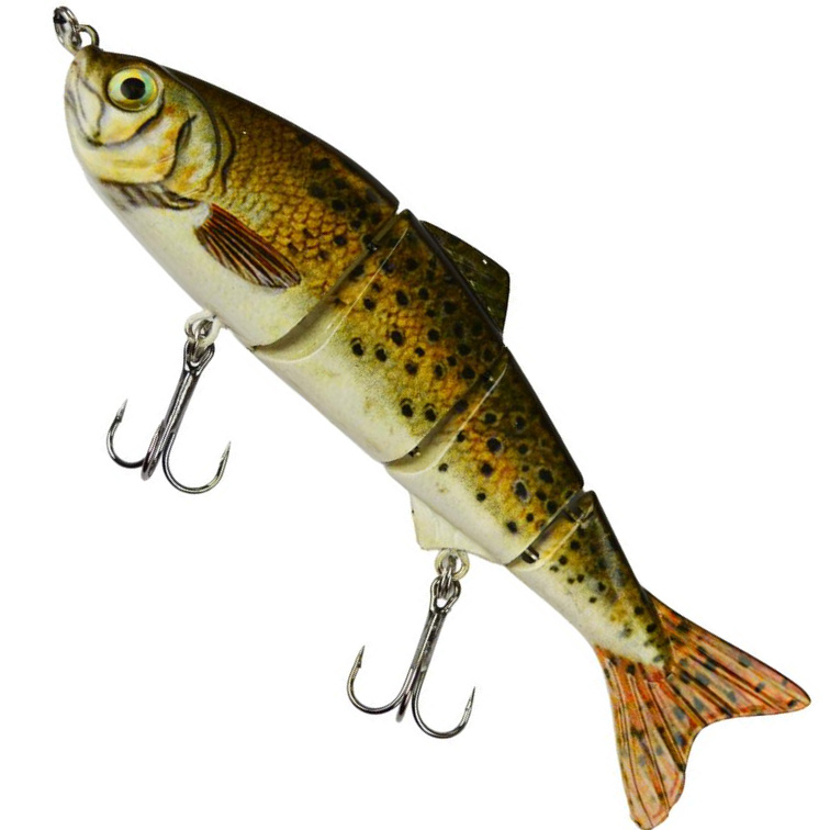 Nature Flat Swimbait 12cm. 16,8gr. S. / Perch - Afbeelding 3