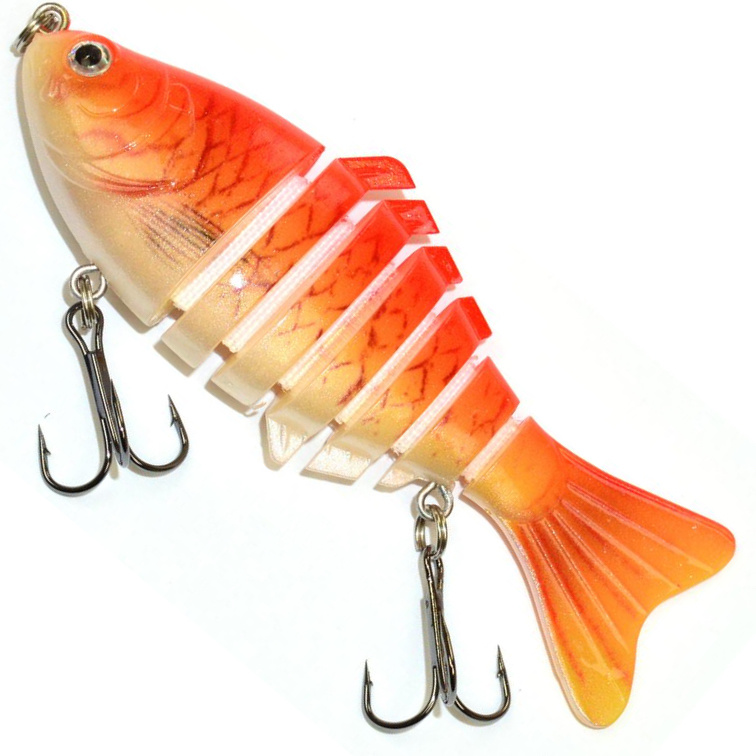 Nature 7 Sections Swimbait 10cm. 15gr. S. / Pike - Afbeelding 7
