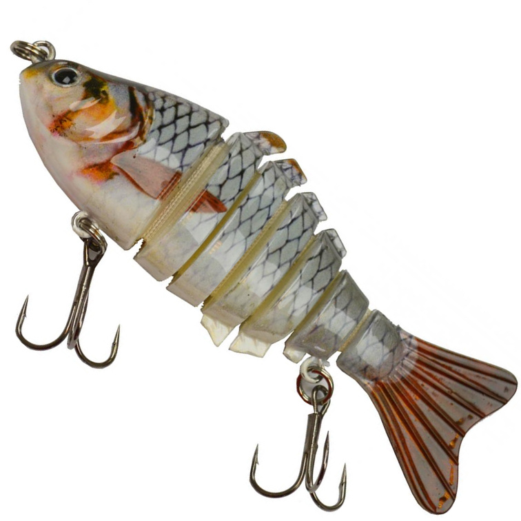 Nature 7 Sections Swimbait 10cm. 15gr. S. / GoldFish - Afbeelding 6