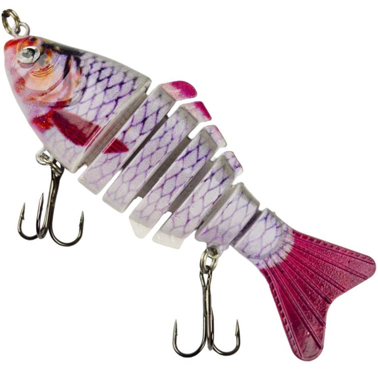 Nature 7 Sections Swimbait 10cm. 15gr. S. / Rainbow Trout - Afbeelding 5