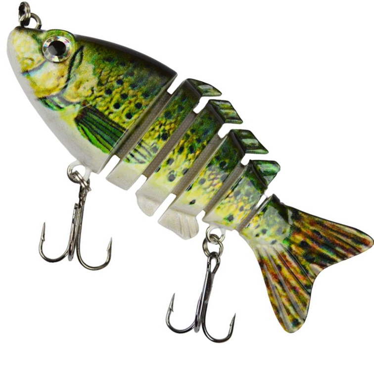 Nature 6 Sections Swimbait 8cm. 13gr. S. / Rudd - Afbeelding 5