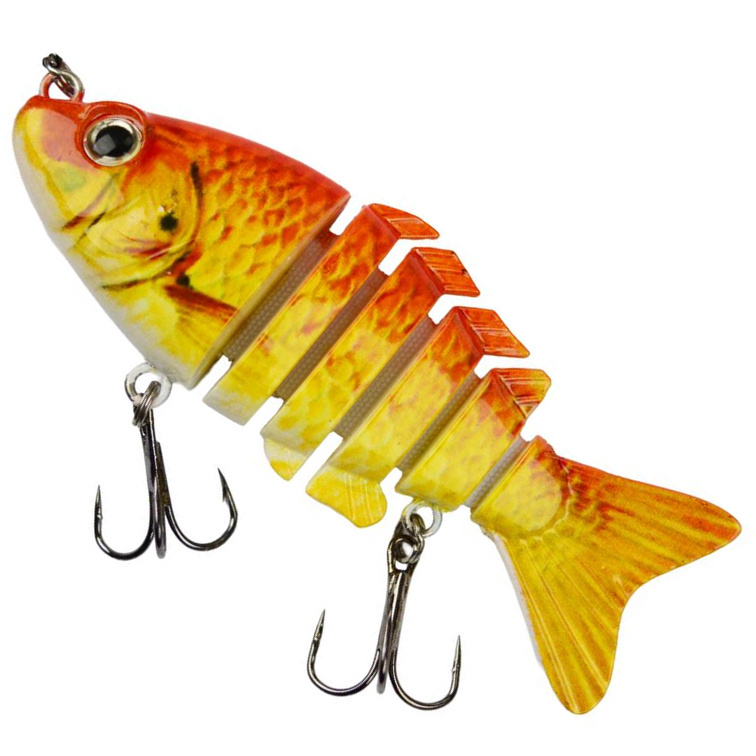 Nature 6 Sections Swimbait 8cm. 13gr. S. / Rudd - Afbeelding 6