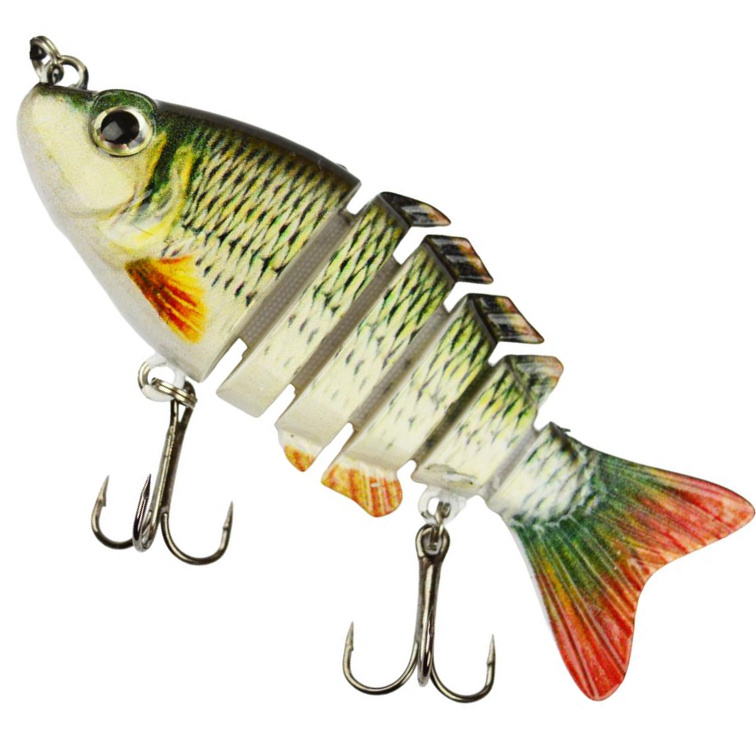 Nature 6 Sections Swimbait 8cm. 13gr. S. / Rudd - Afbeelding 4