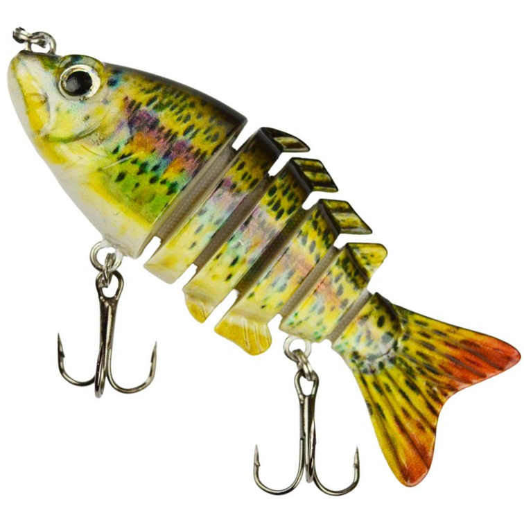 Nature 6 Sections Swimbait 8cm. 13gr. S. / Rudd - Afbeelding 3