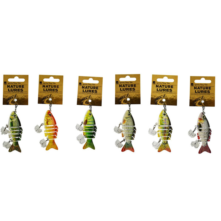 Nature 6 Sections Swimbait 8cm. 13gr. S. / Goldfish - Afbeelding 7