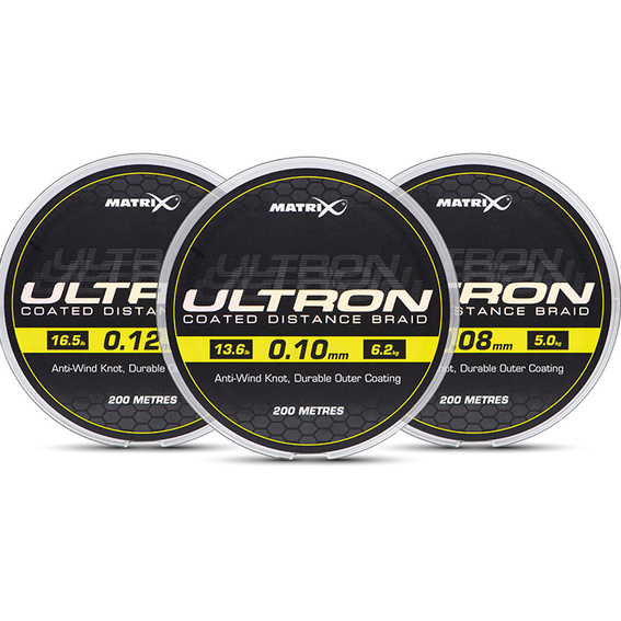 Ultron Coated Braid 0.12mm 200m - Afbeelding 3