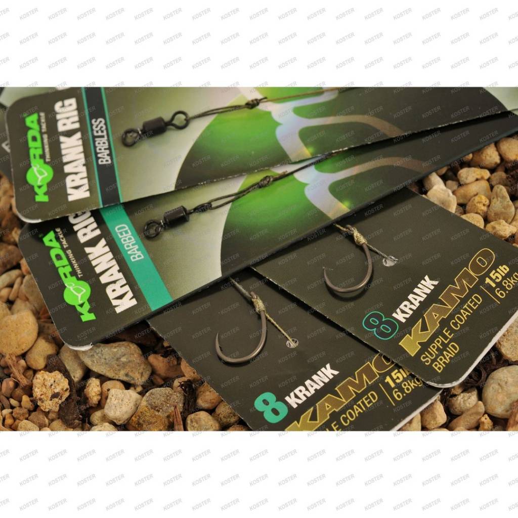 Krank Ready Rig Barbed - Haakmaat: 10, Hooklink: 15 lb - Afbeelding 3