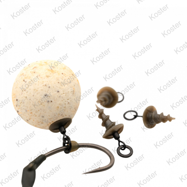 Micro Ring Swivel Bait Screw Medium (5pcs) - Afbeelding 3