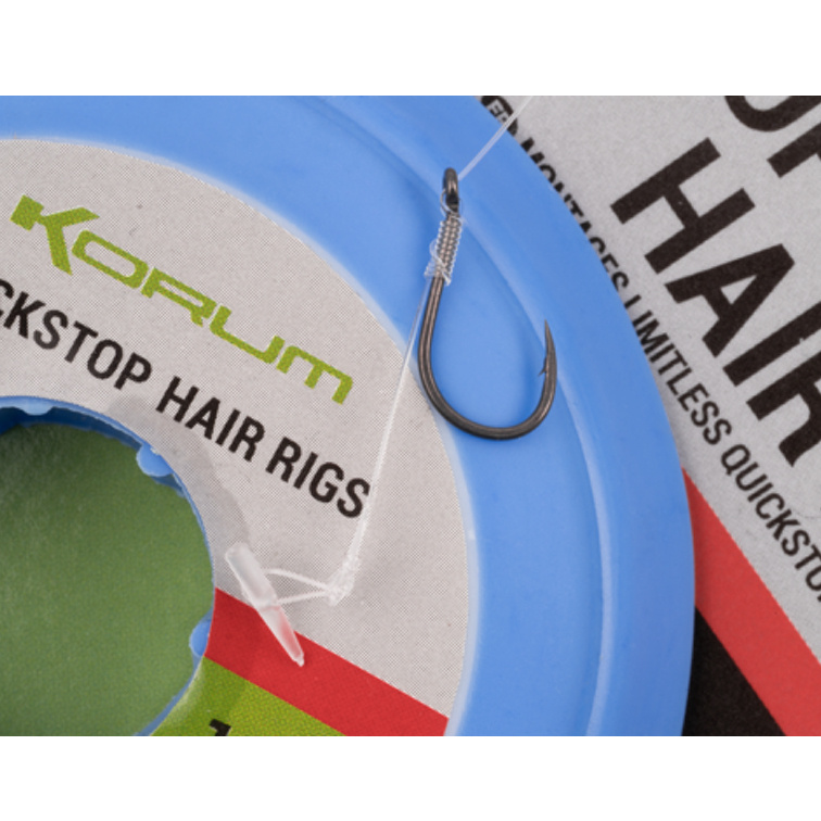 Limitless Quickstop Feeder Hair Rigs Haak: 10 Nylon 0.23MM - Afbeelding 3