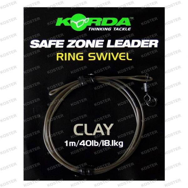 Euro Safe Zone Leader Ring Swivel - Kleur: Weedy Green - Afbeelding 3