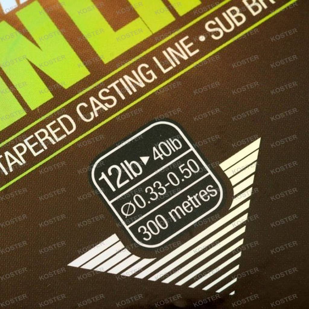 SUBline Tapered Mainline - Diameter: 0.28 mm - 0.50 mm - Afbeelding 4