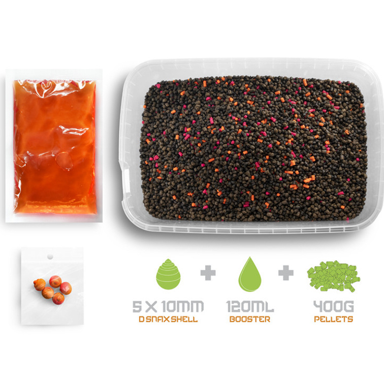 Pellet box Delphin Reaxe Ready&Go / Mango Peach - Afbeelding 3